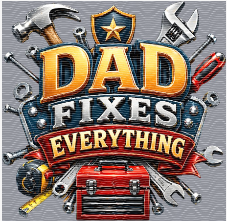 DTF 8-Dad Fixes Everything