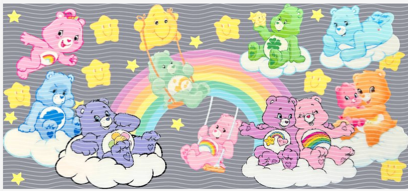 C27-Characters 3 Cup Wrap